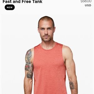 Lululemon Fast and Free Tank Top